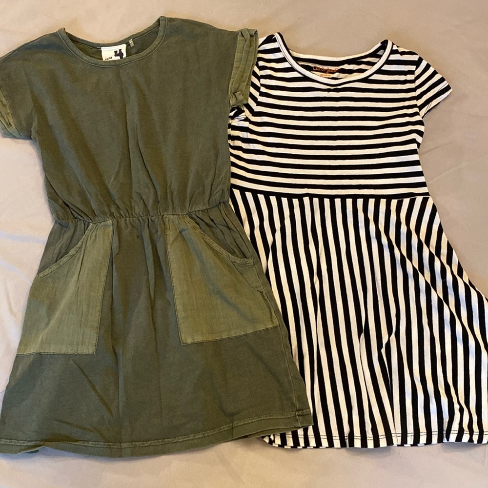 Cat & Jack size XS and CottonOn size 4 dress bundle. Imperfections in pictures.